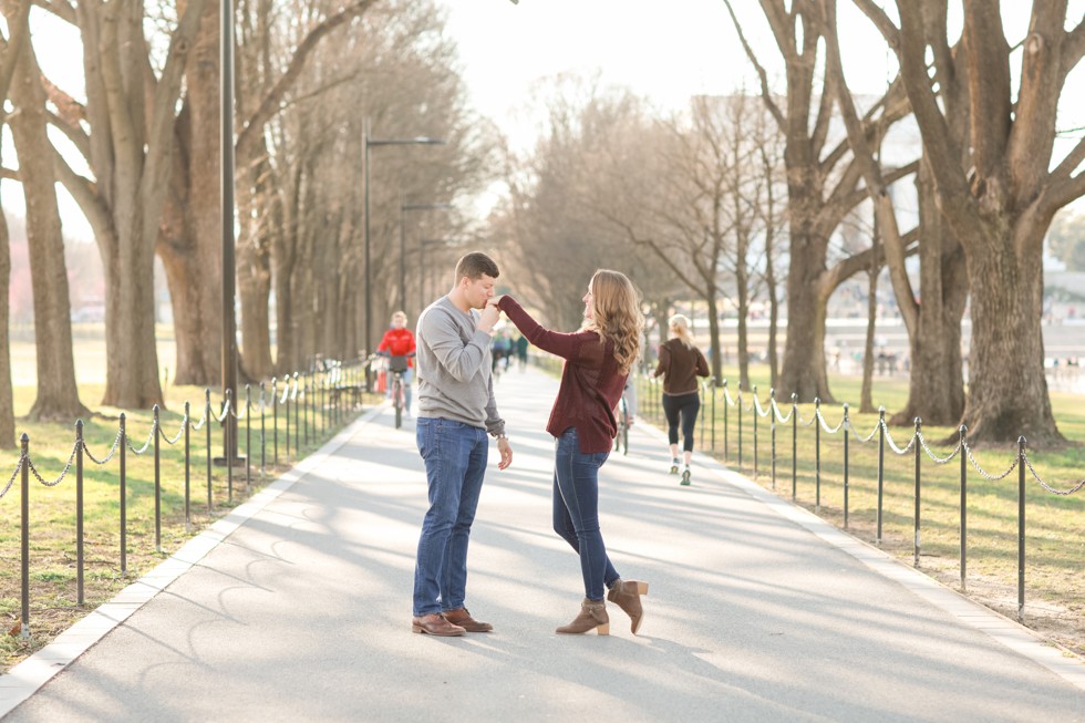 Lincoln Memorial marriage proposal