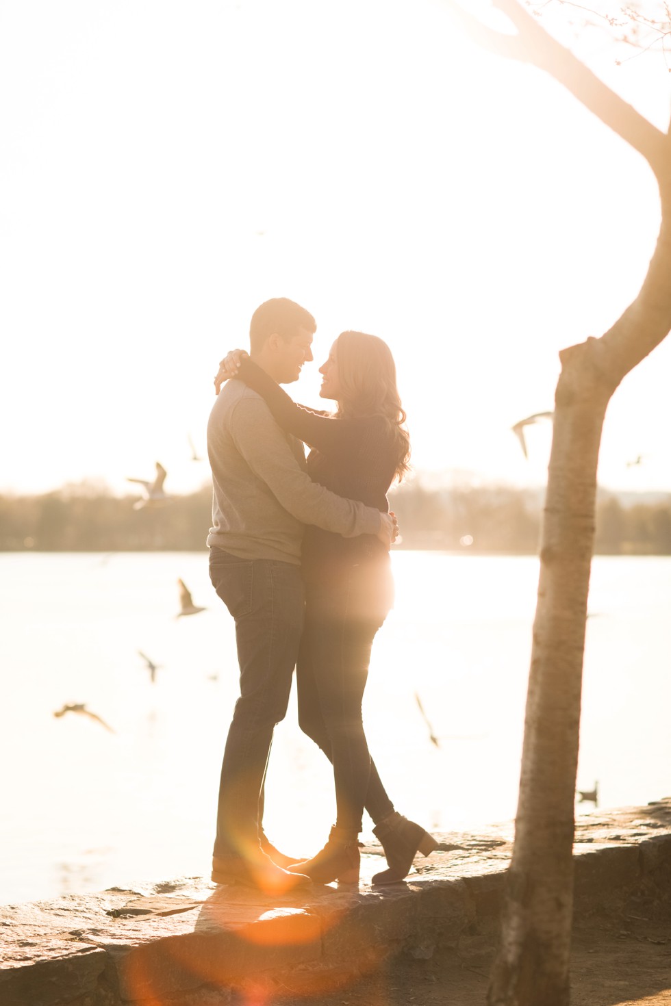 Tidal Basin engagement photos in DC