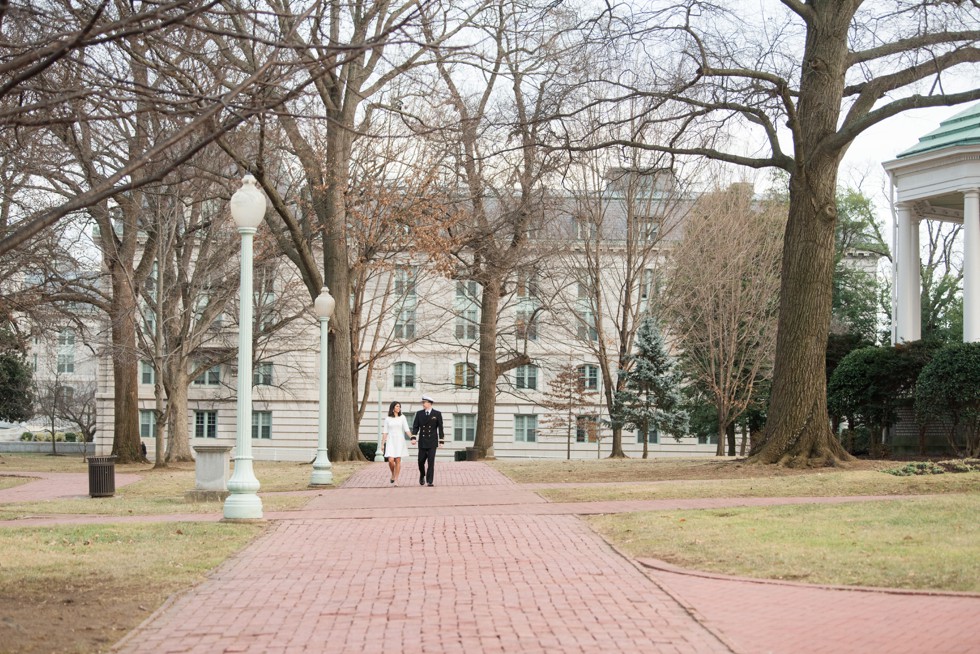 US Naval Academy Bancroft Hall Engagement