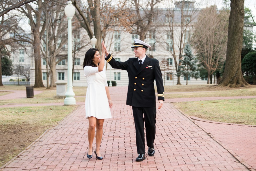 US Naval Academy Bancroft Hall Engagement