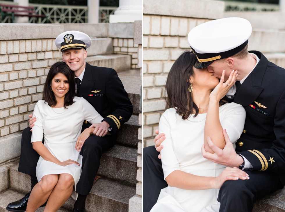 US Naval Academy Superintendent's Garden Engagement