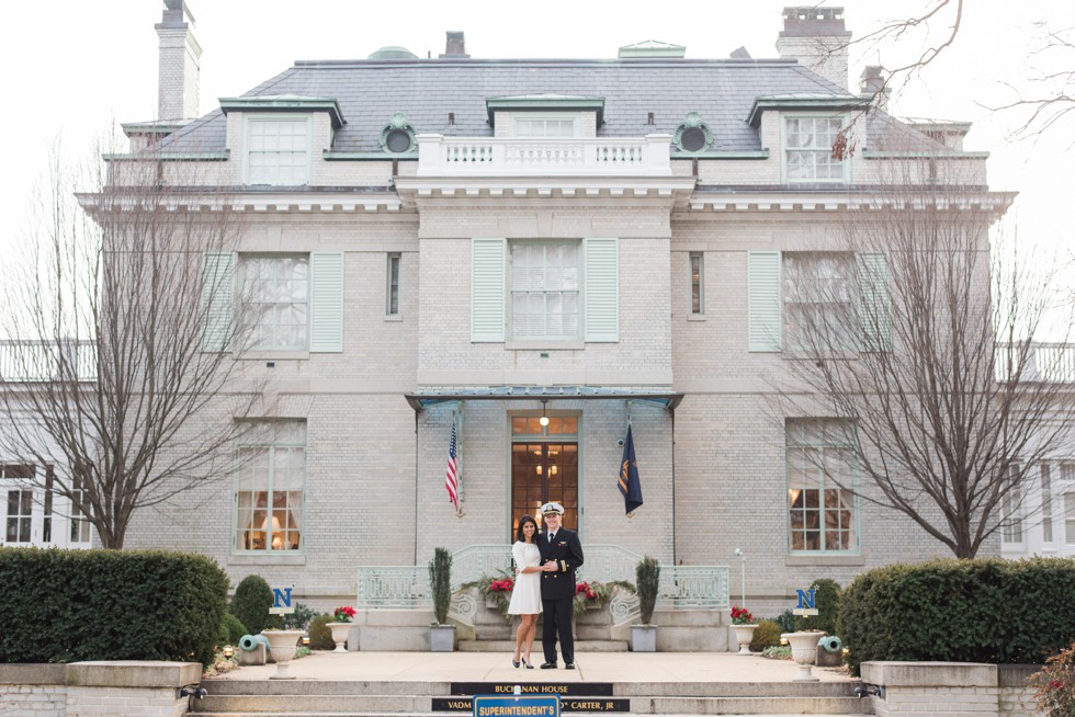 US Naval Academy Superintendent's Garden Engagement