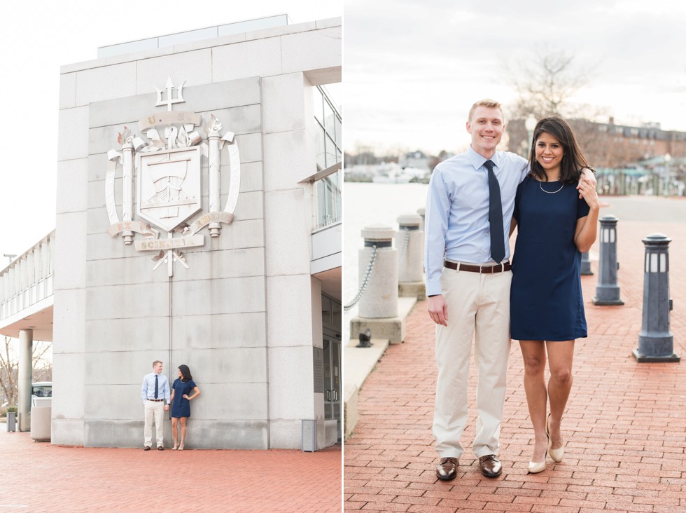 Naval Academy engagement photos