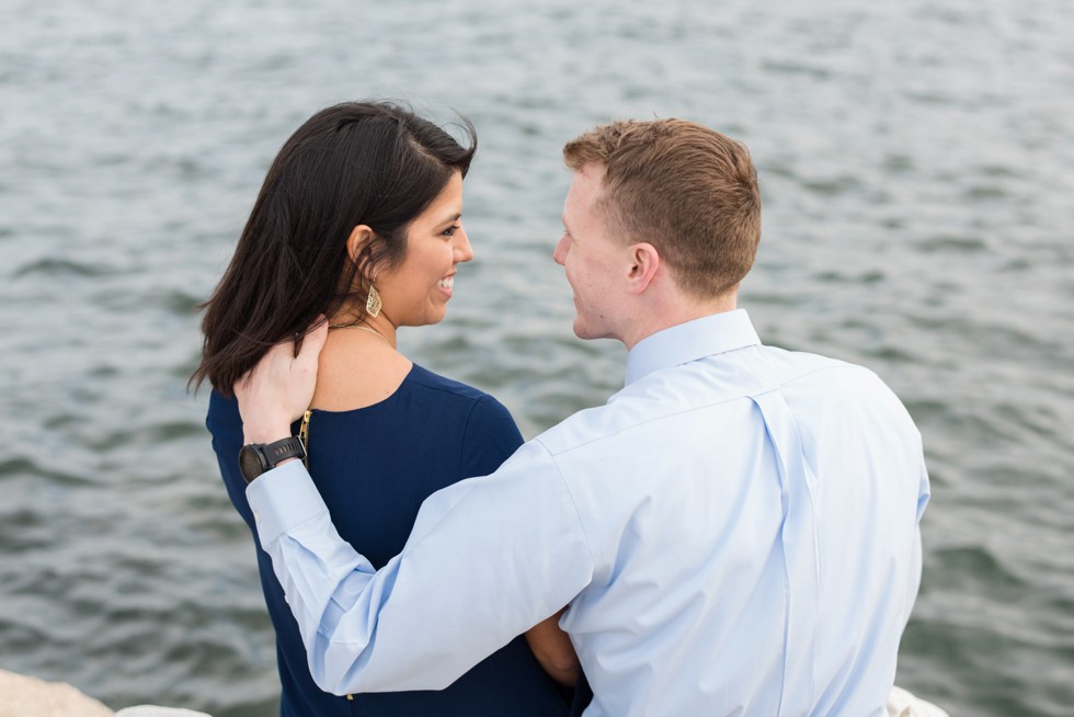 Annapolis rock wall engagement