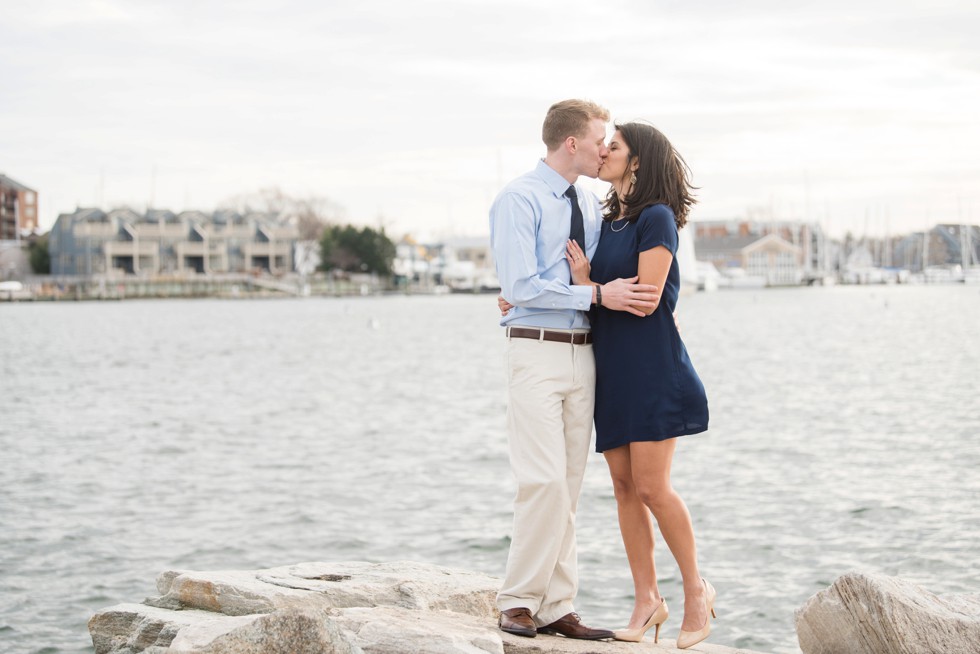 Annapolis Yacht club engagement