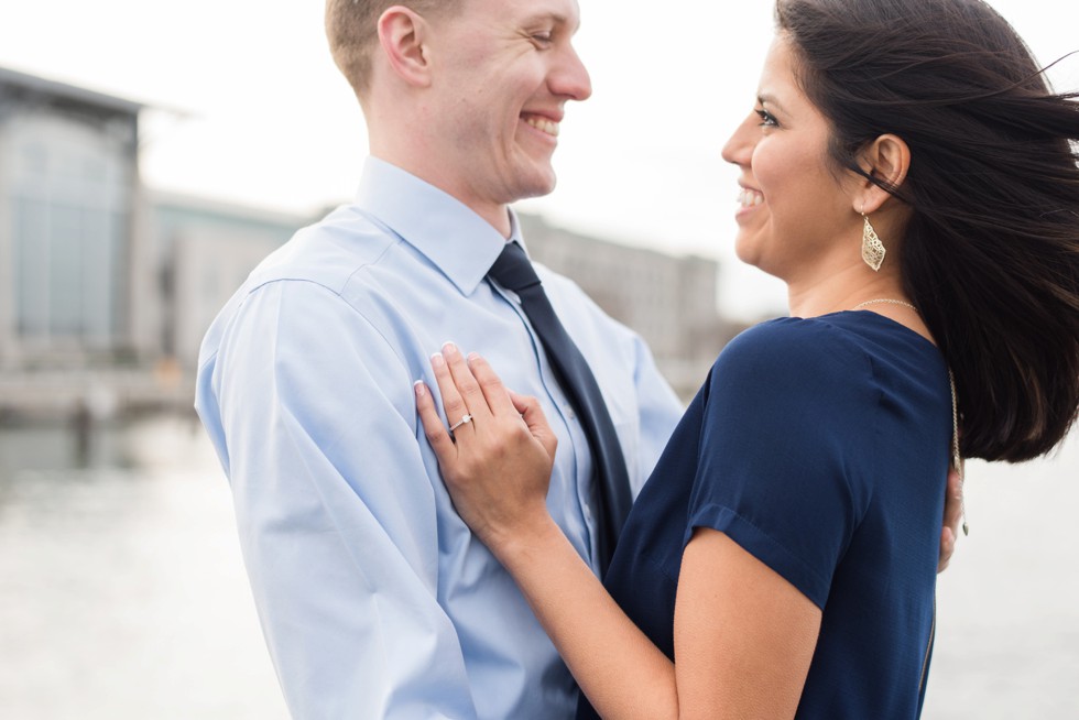 US Naval Academy Santee Basin engagement photos