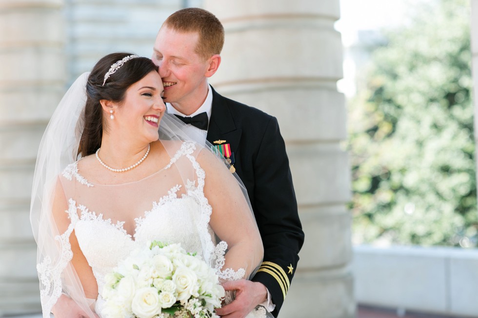 US Naval Academy Bancroft Hall wedding photo