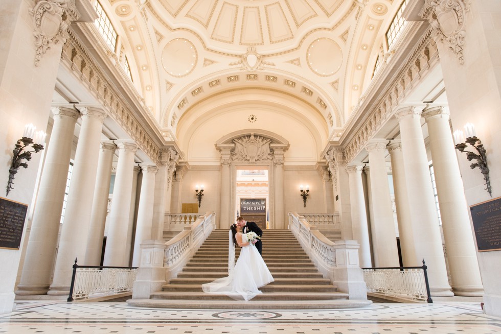 Military wedding in Annapolis