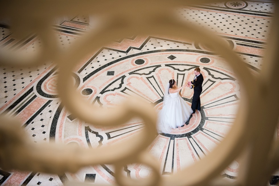 Bancroft Hall US Naval Academy military wedding