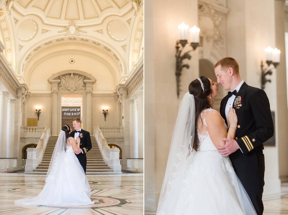 Bancroft Hall US Naval Academy military wedding