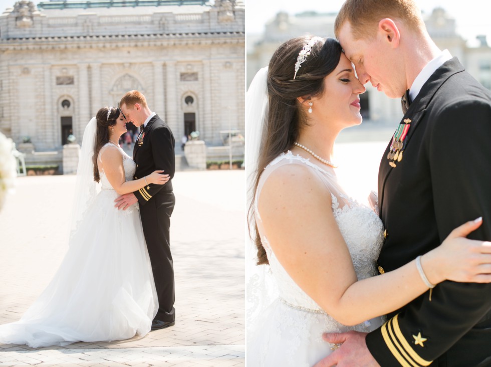 Bancroft Hall US Naval Academy military wedding