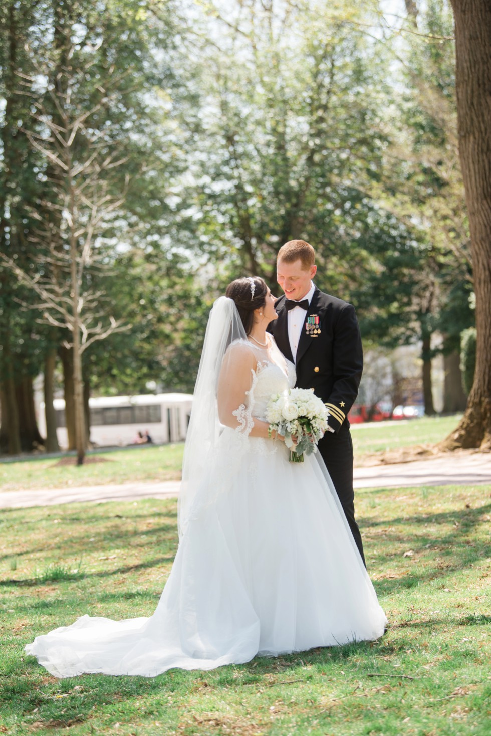 Bancroft Hall US Naval Academy military wedding