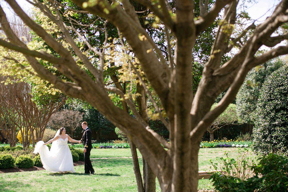 Superintendent's Garden Buchanan House US Naval Academy wedding