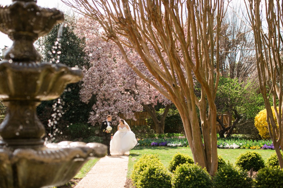 Buchanan House Superintendent's Garden wedding photos