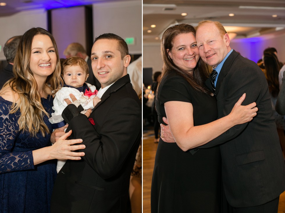 Hilton Annapolis military wedding reception