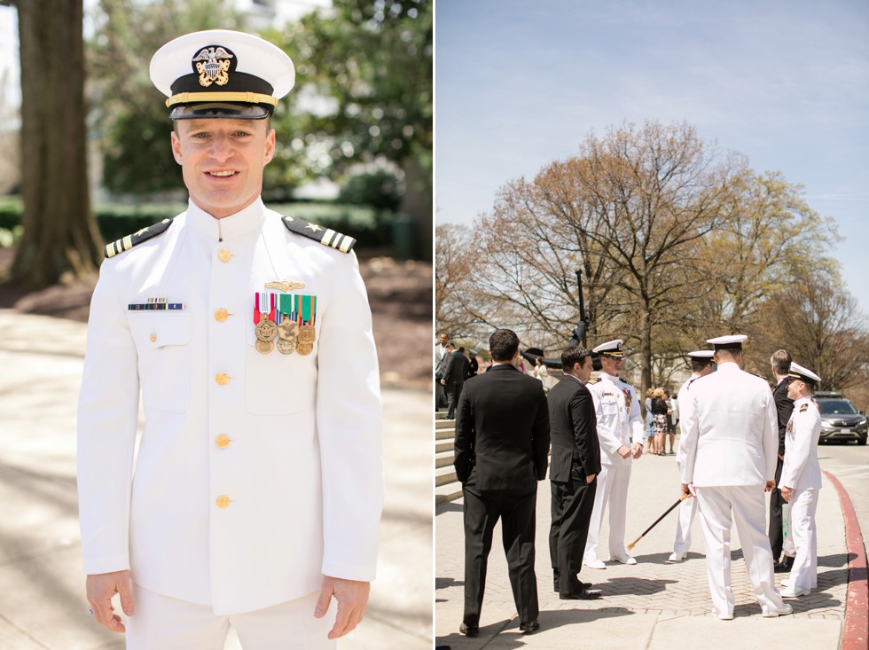 US Naval Academy wedding