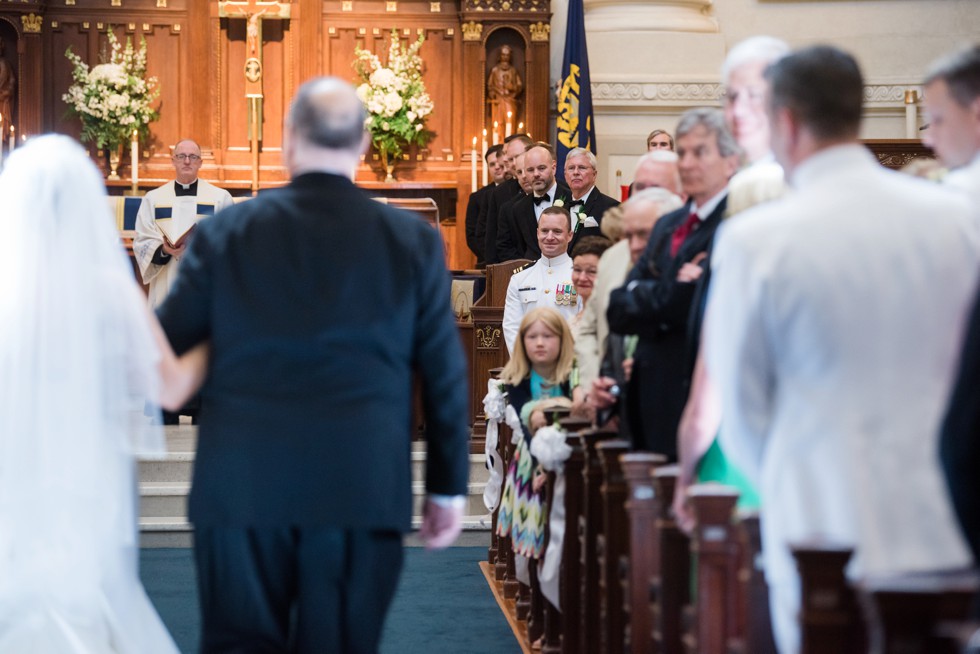 US Naval Academy Chapel wedding