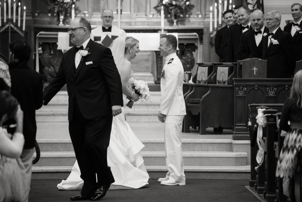 US Naval Academy Chapel wedding