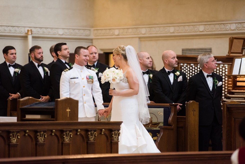 US Naval Academy Chapel wedding