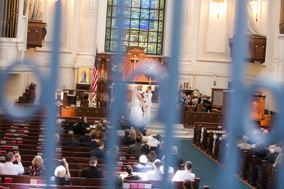 US Naval Academy Chapel wedding