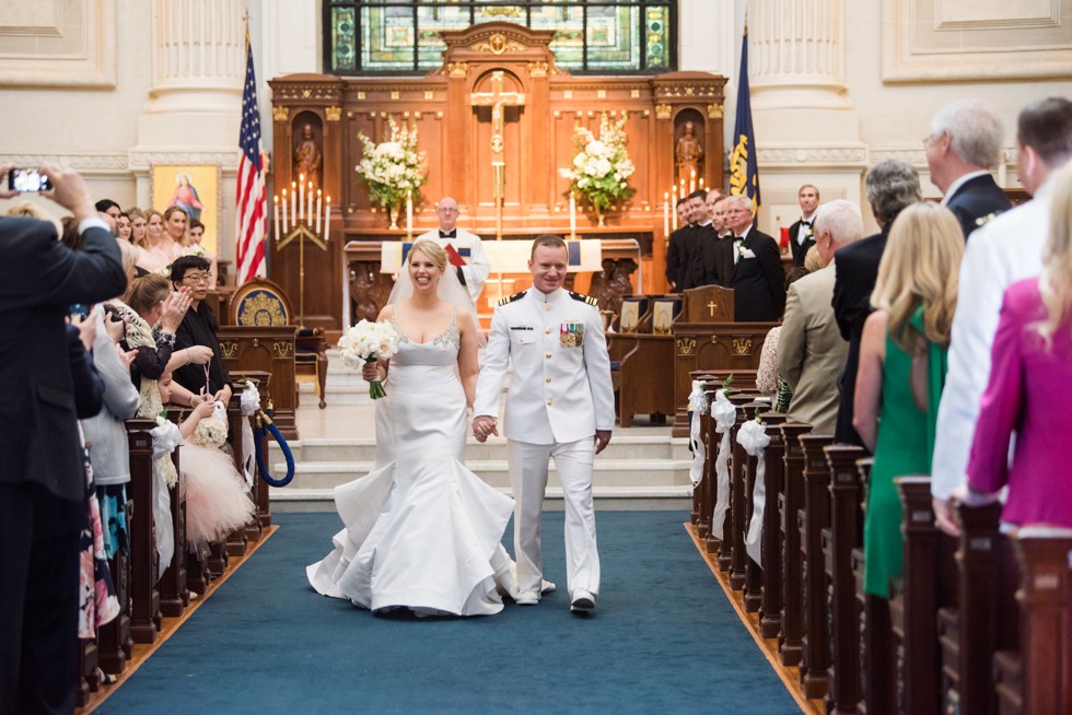 US Naval Academy Chapel wedding