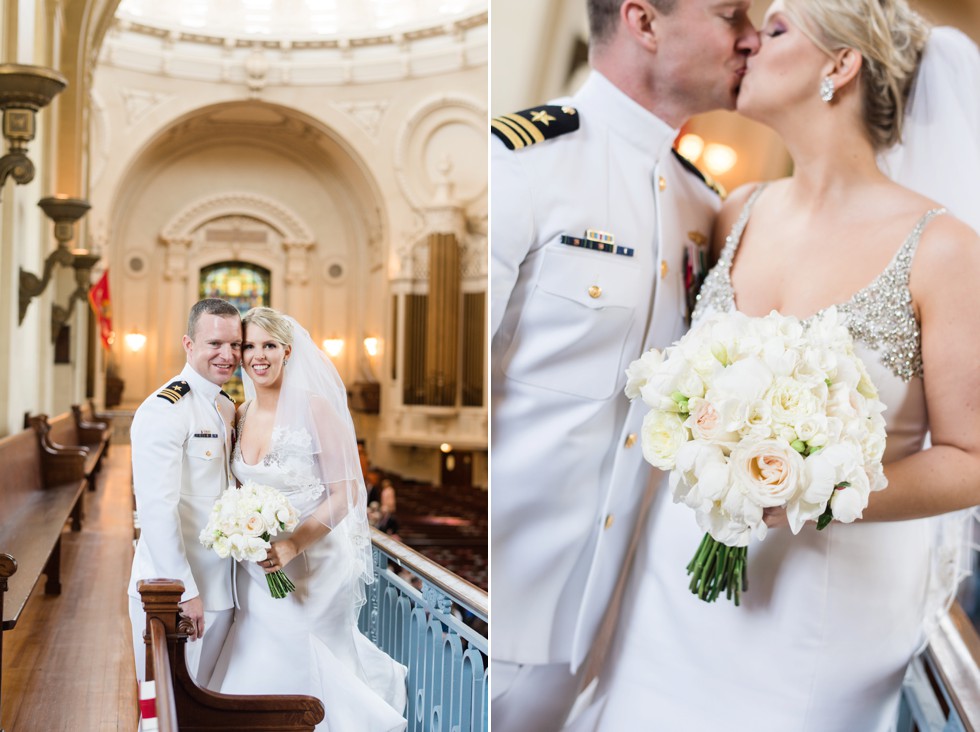 US Naval Academy Chapel wedding