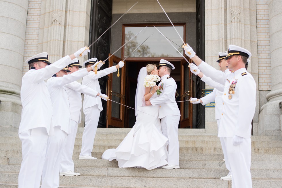 Sword Arch US Naval Academy Chapel