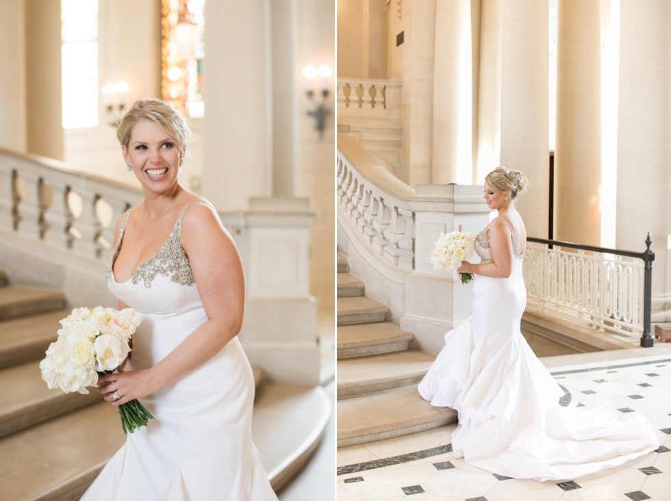 Bancroft Hall Kleinfeld Bridal dress