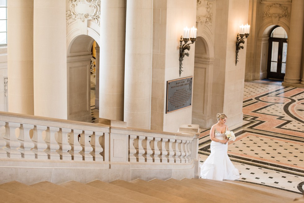 Bancroft Hall Kleinfeld Bridal dress