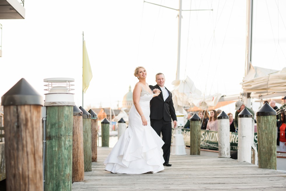 Woodwind Schooner Annapolis wedding