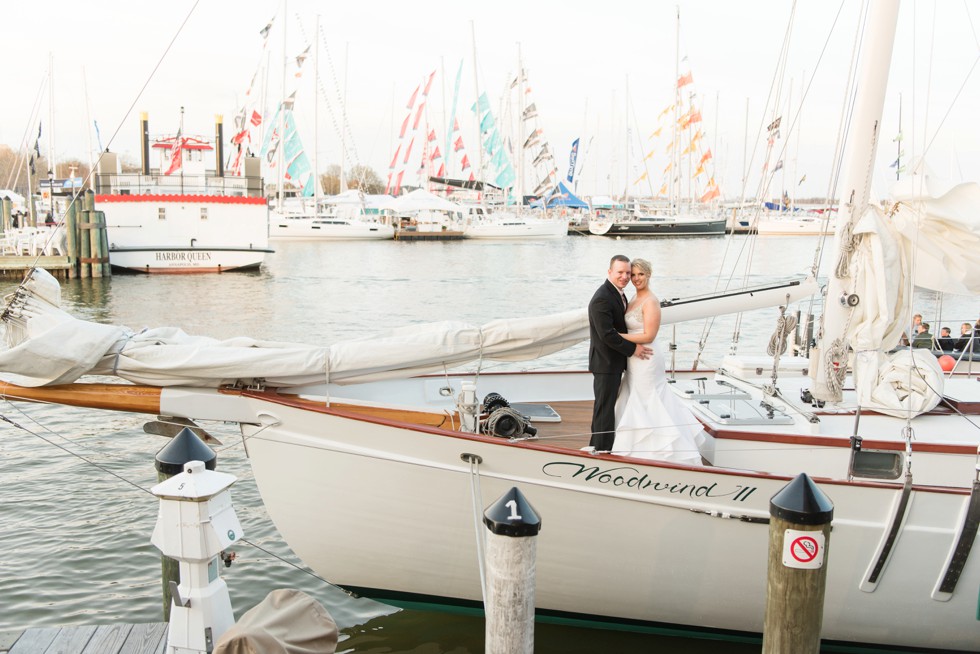 Woodwind Schooner Annapolis wedding