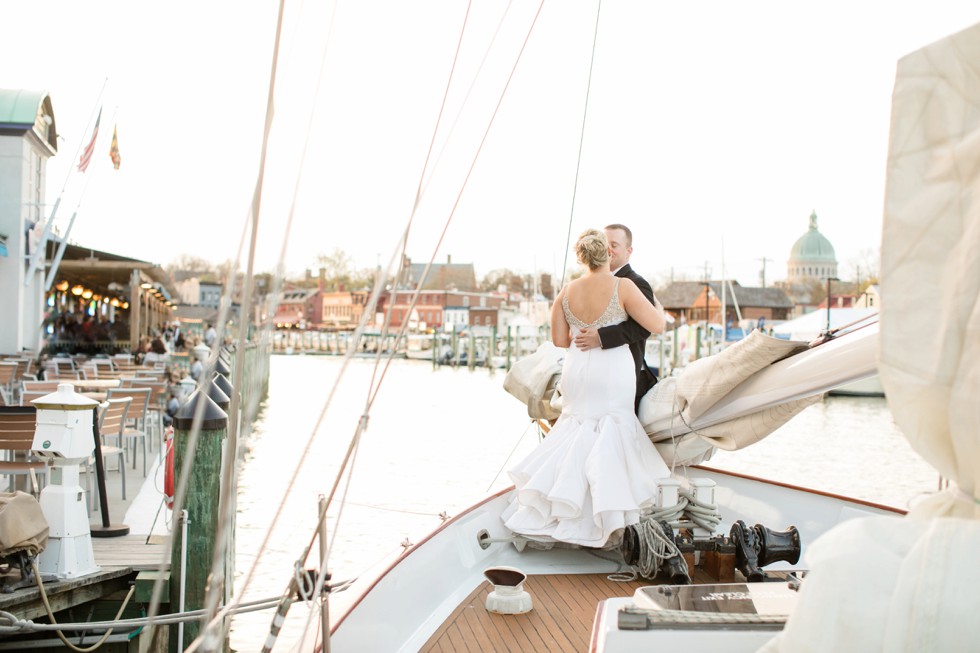 Woodwind Schooner Annapolis wedding