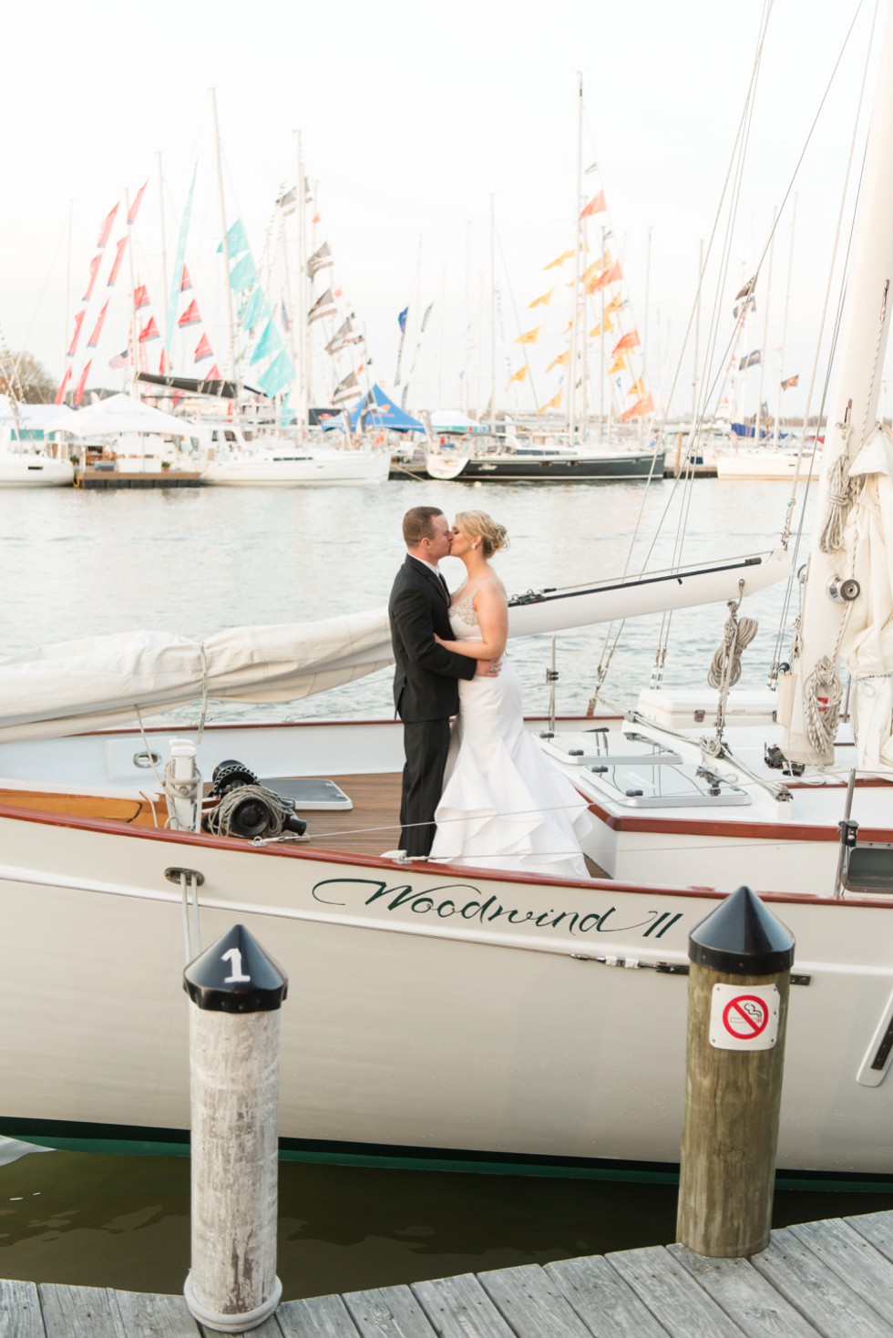 Woodwind Schooner Annapolis wedding