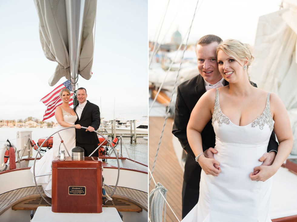 Woodwind Schooner Annapolis wedding