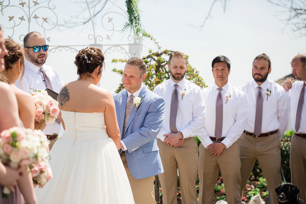 Celebrations at the Bay noon wedding ceremony