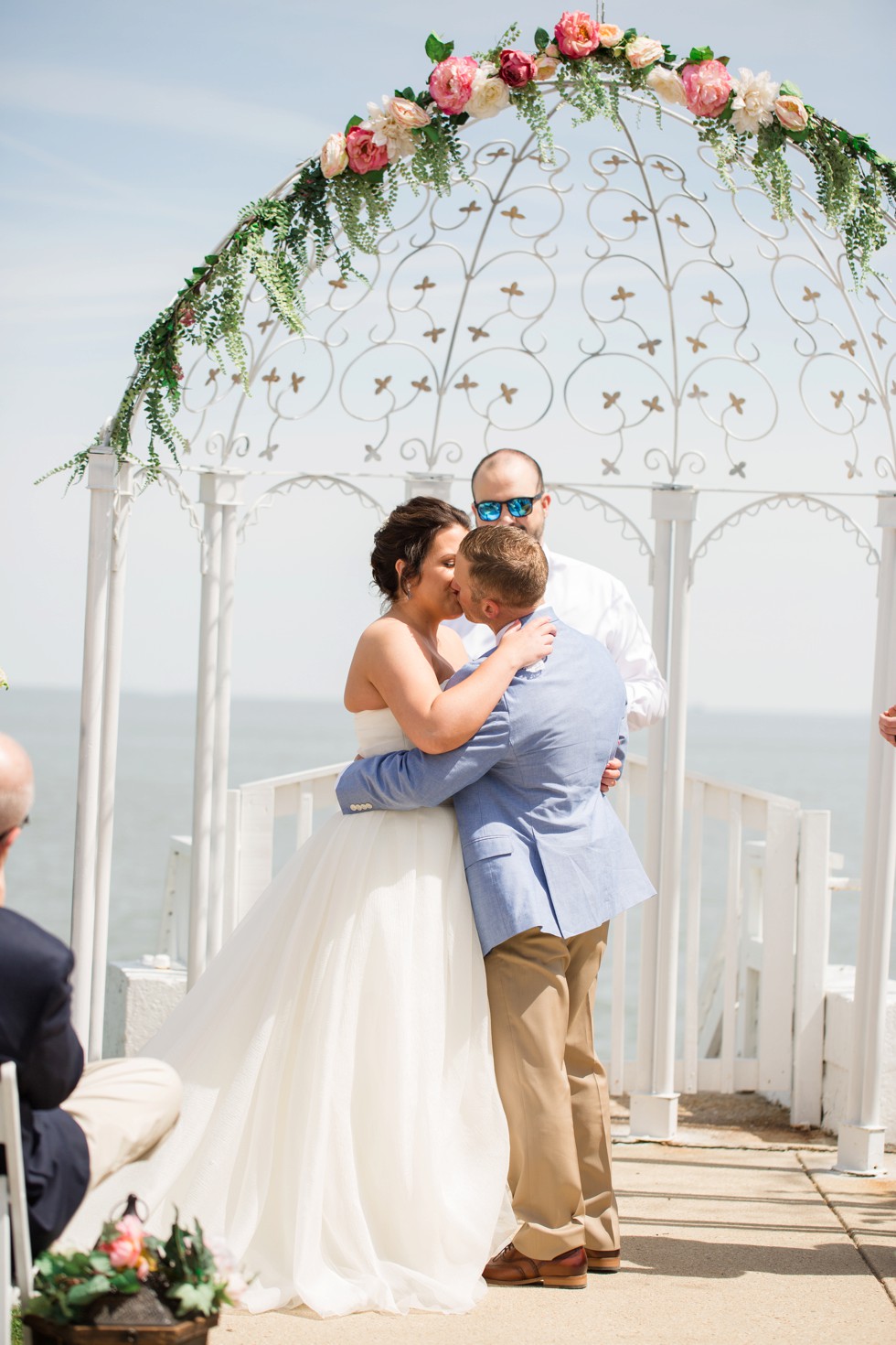 Celebrations at the Bay noon wedding ceremony