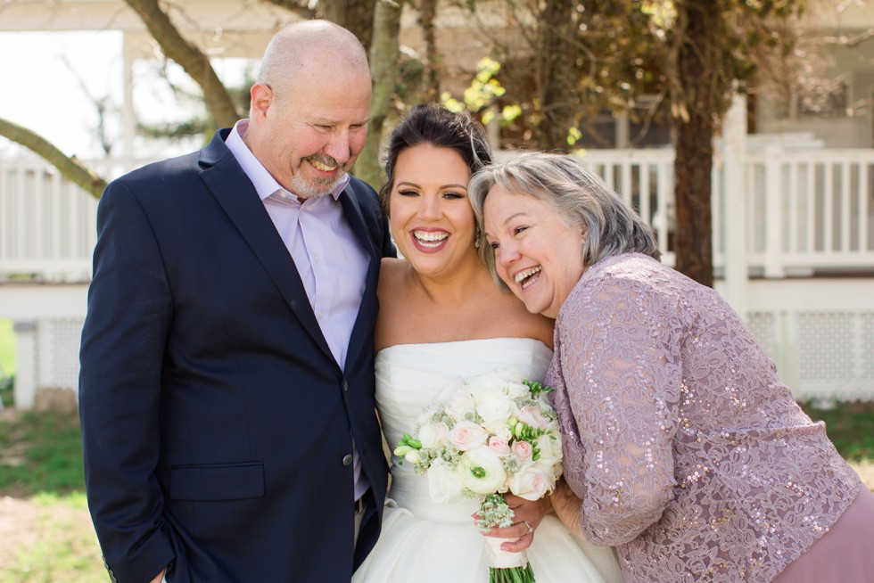 family photos Celebrations at the Bay morning wedding 