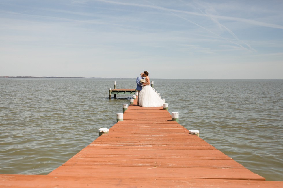 Celebrations at the Bay bride and groom portraits