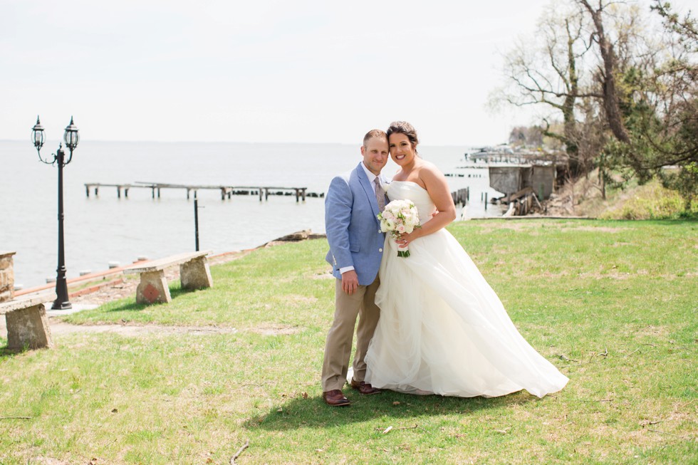 Celebrations at the Bay bride and groom photos