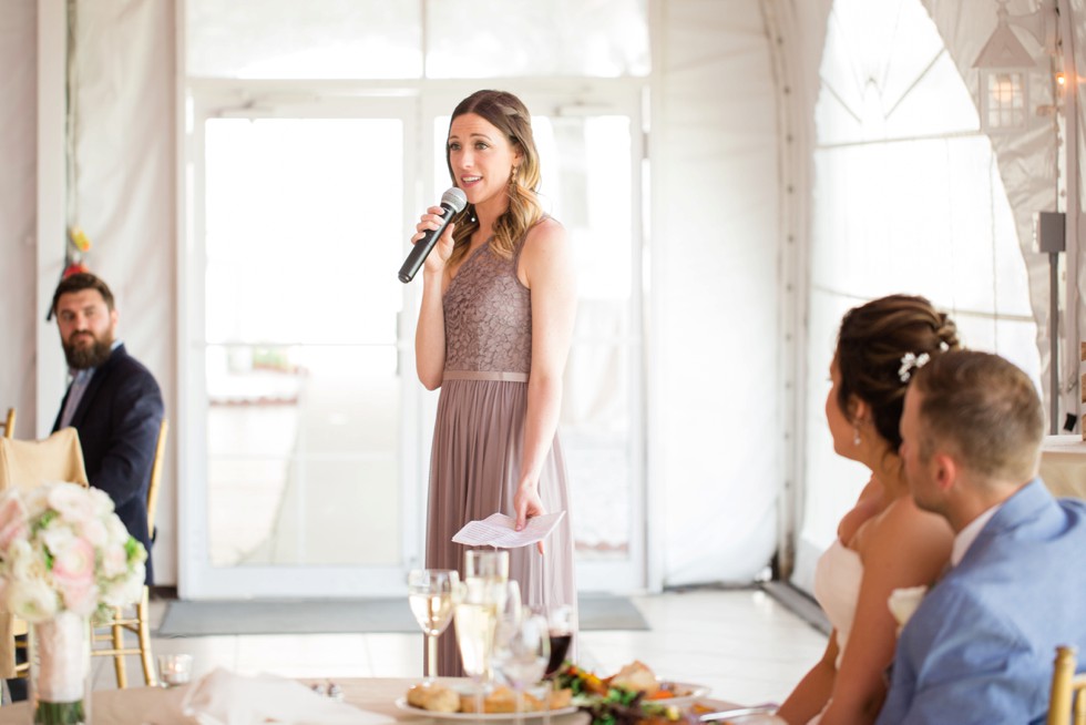 Celebrations at the Bay afternoon wedding reception