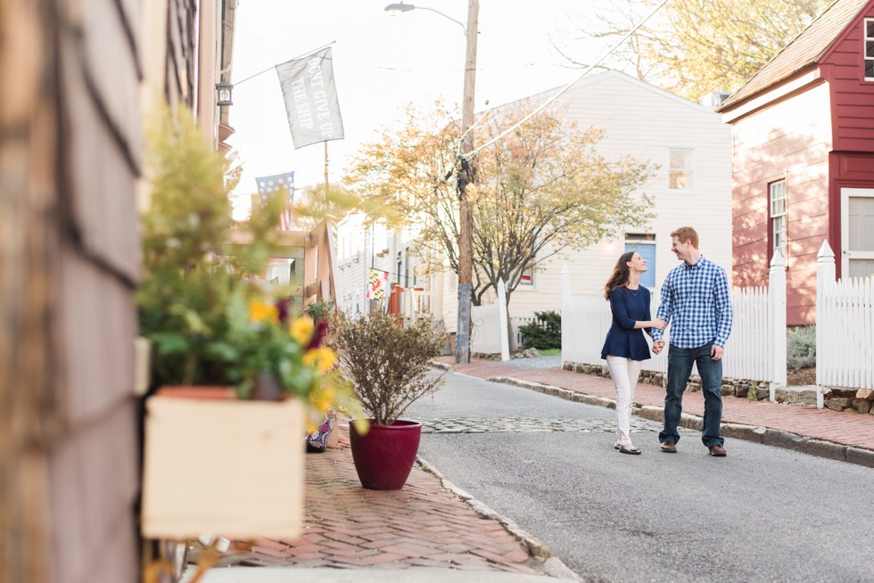 charming annapolis engagement photos