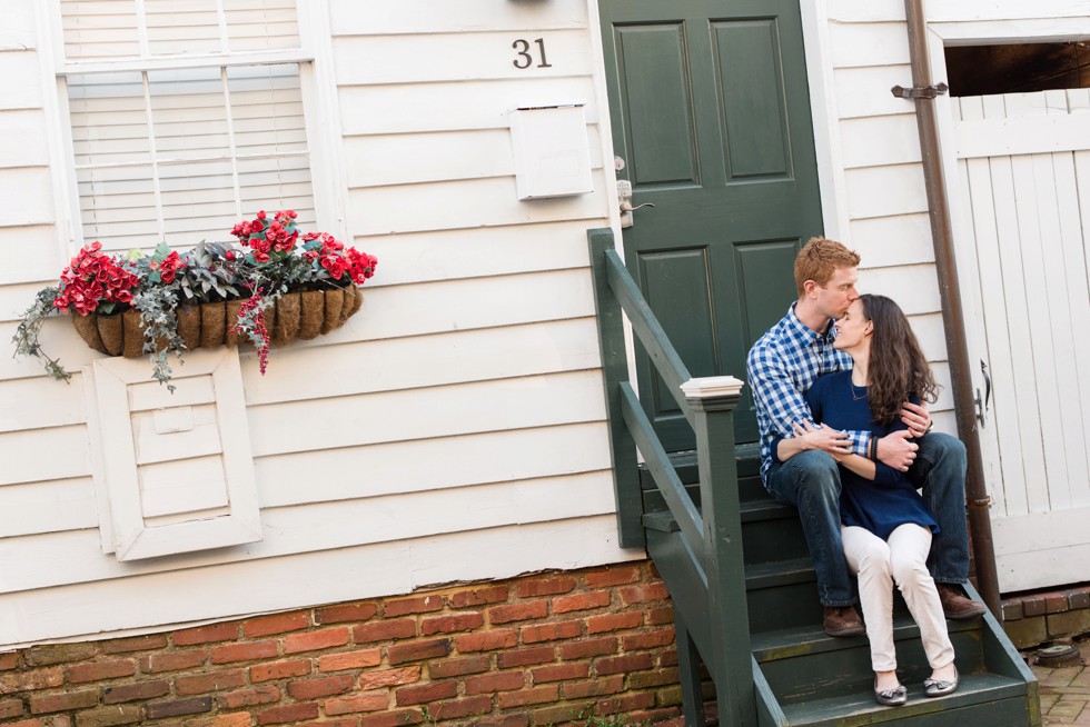 Annapolis Maryland State House engagement photographs