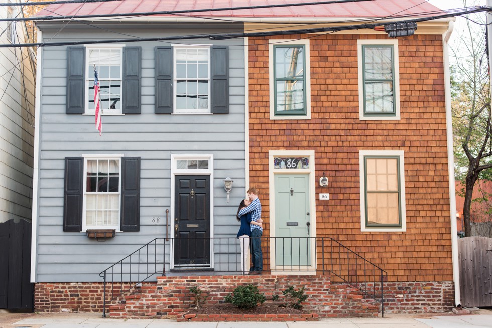 East Street Annapolis engagement photos