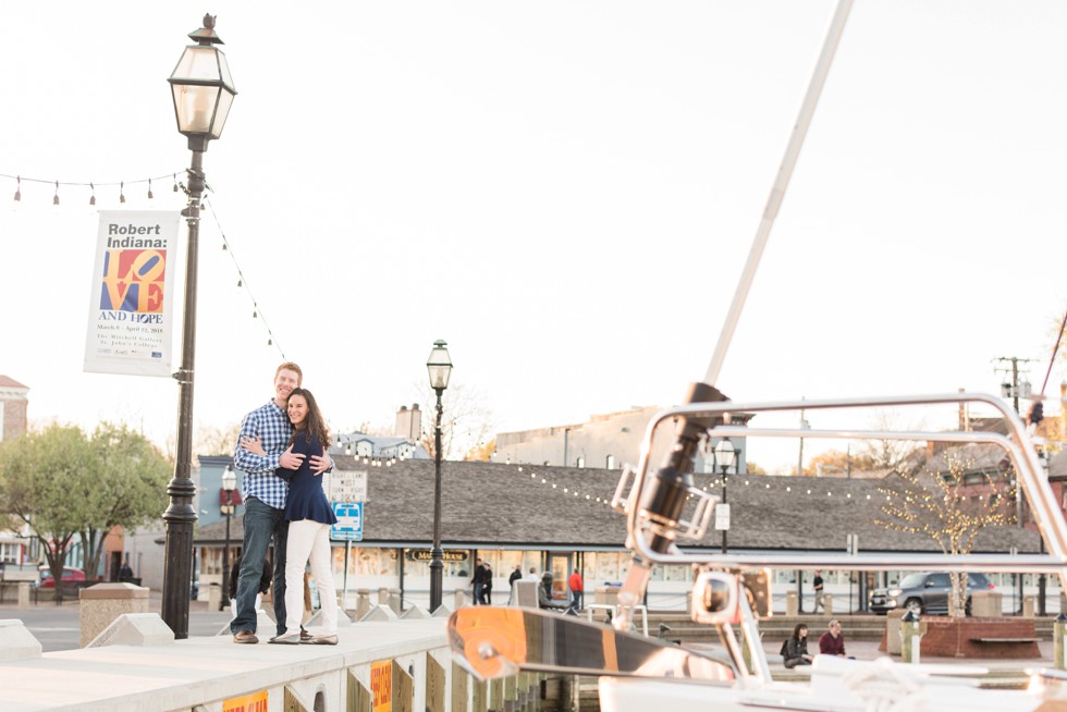 annapolis sailboat show engagement