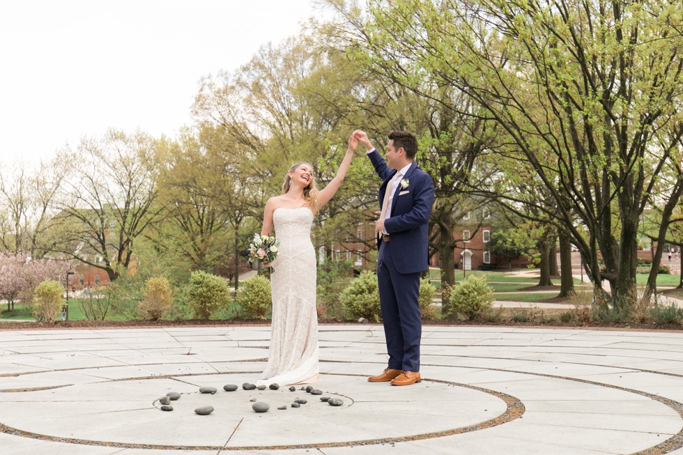 University of Maryland College Park wedding photos