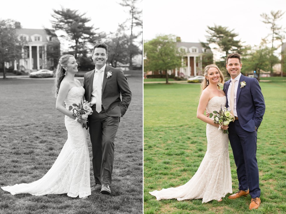 University of Maryland bride and groom