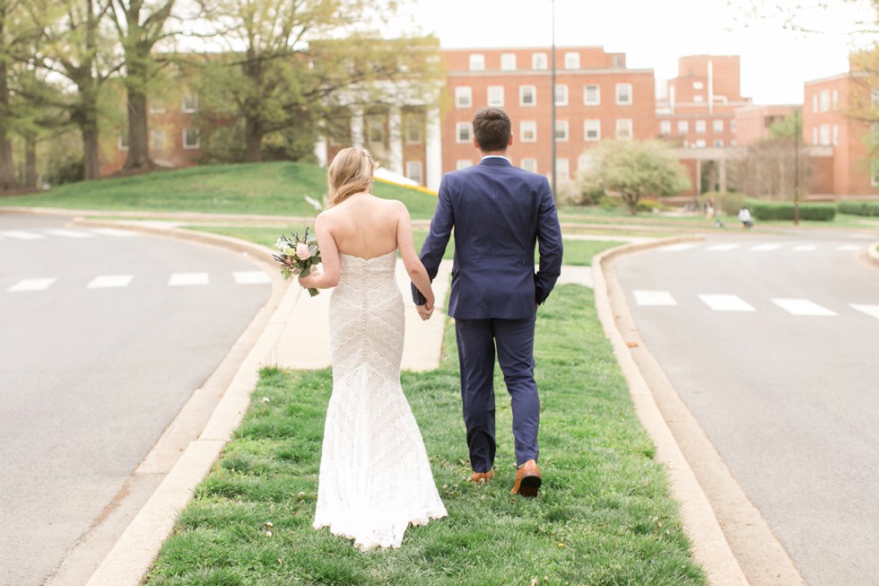 University of Maryland bride and groom