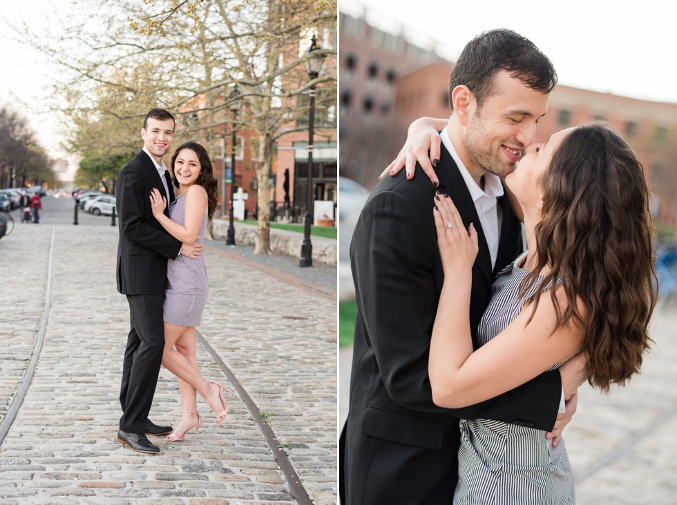 waterfront engagement photos