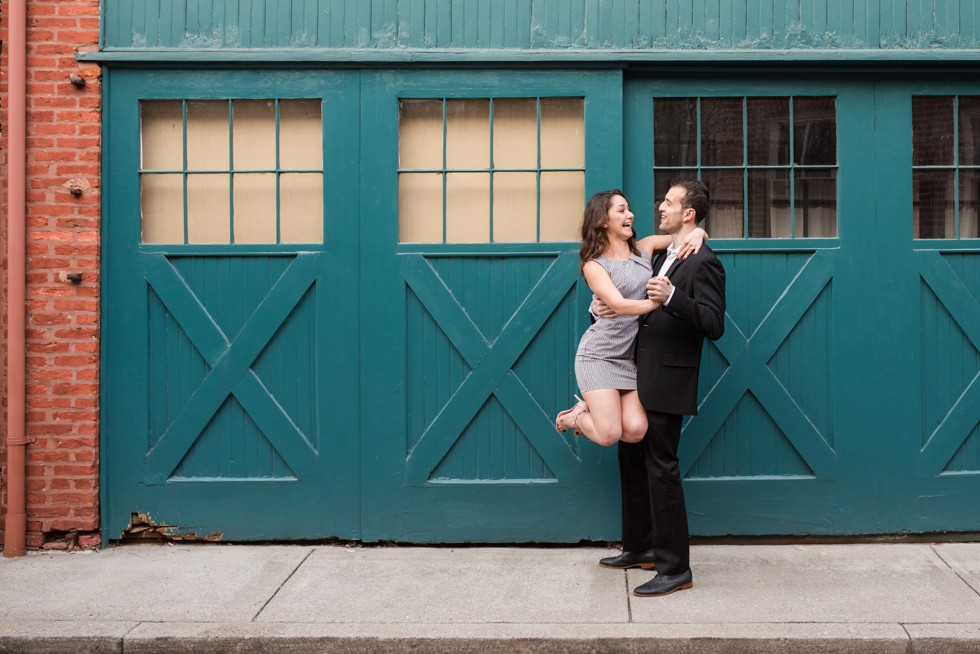 Fells Point engagement photos