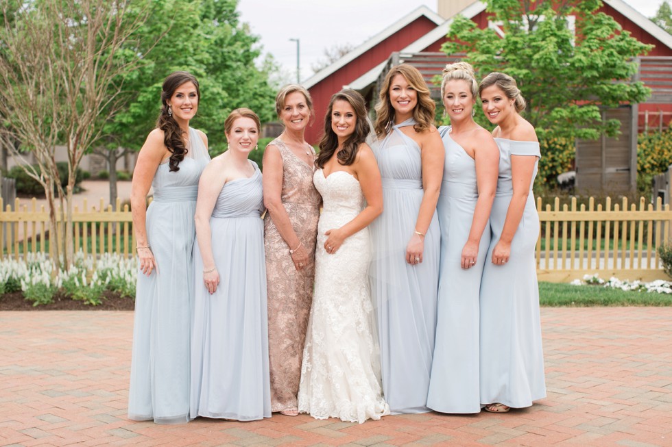 The Inn at the Chesapeake Bay Beach Club bridesmaids